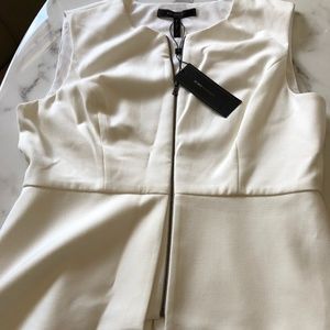 BCBG MAXAZARIA PEPLUM TOP